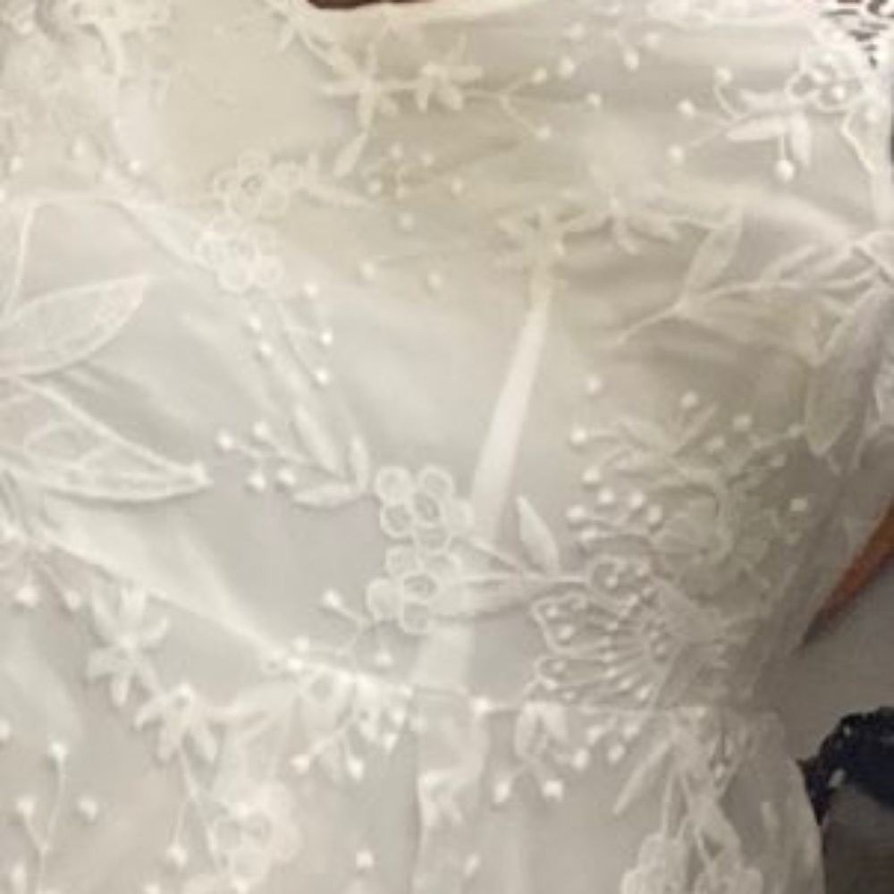 Custom Anomalie wedding dress